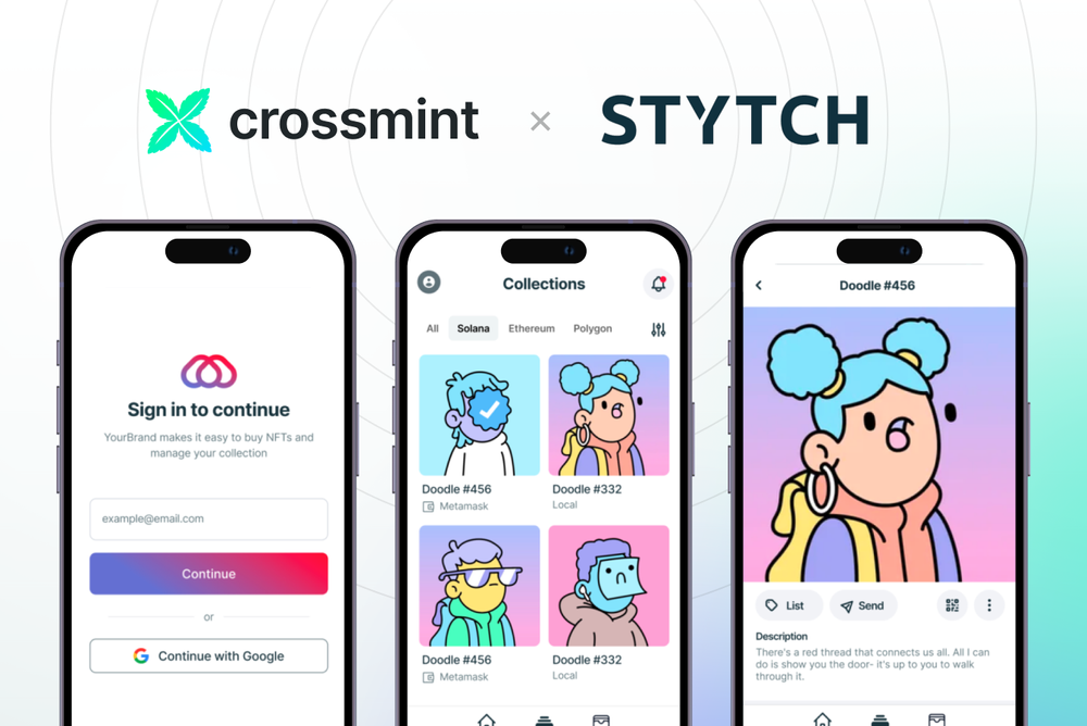 Crossmint partners with Stytch to onboard users into web3