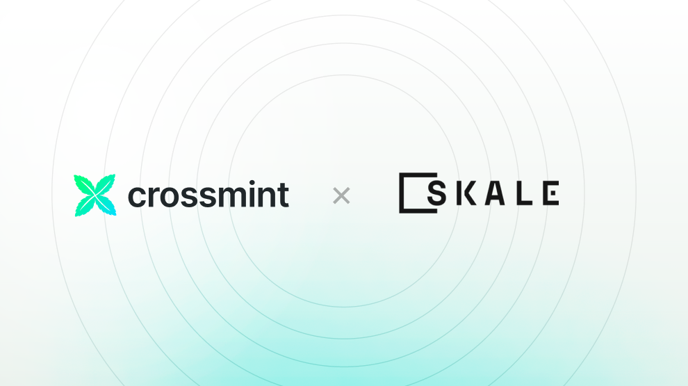 Crossmint adds support for SKALE Network post image
