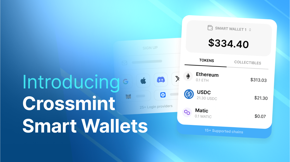 Introducing Crossmint Smart Wallets post image