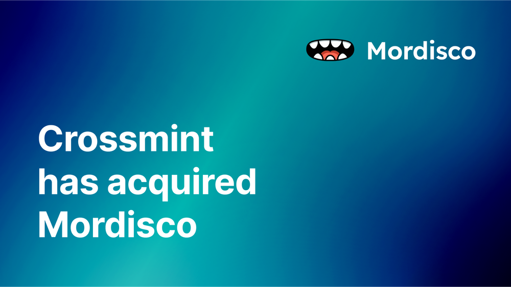 Crossmint has acquired Mordisco to power the next generation of AI agents post image