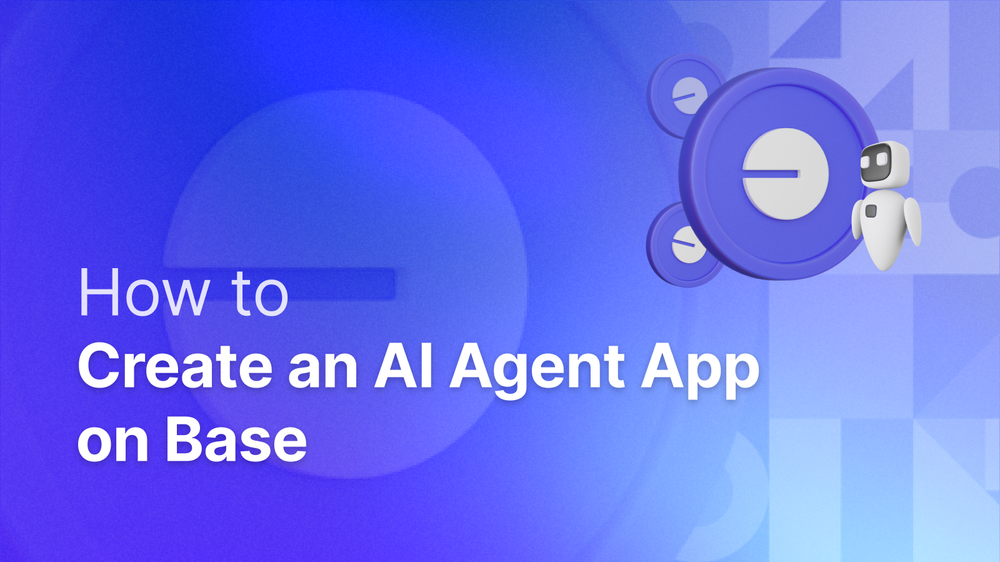 How to Create an AI Agent App on Base post image