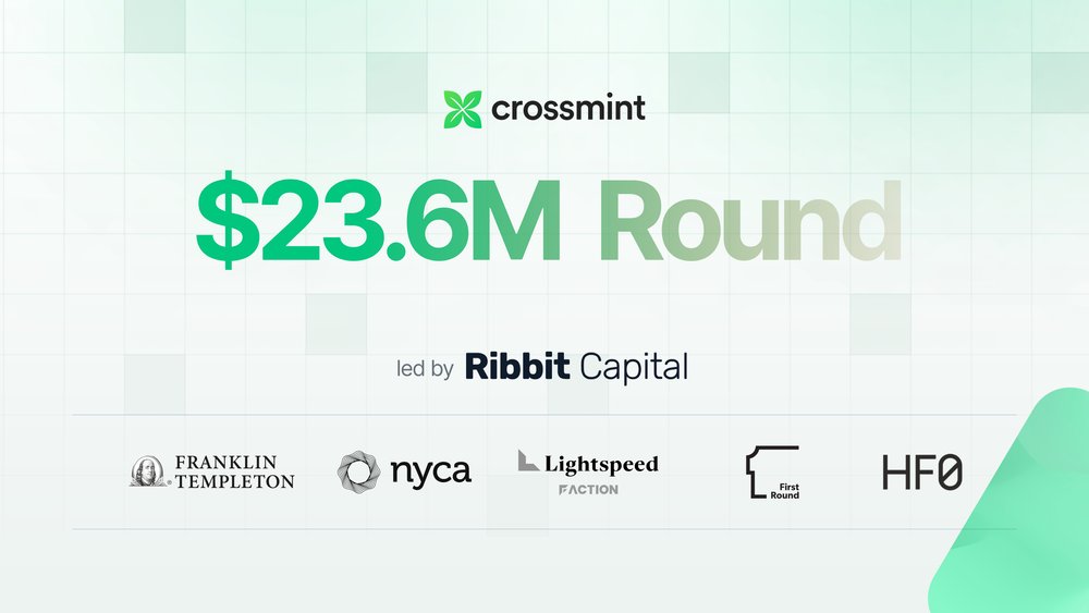 Crossmint Raises $23.6M, led by Ribbit Capital post image