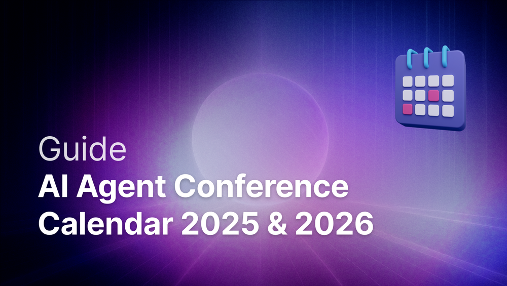 AI Agent Conference Calendar 2025 & 2026 post image