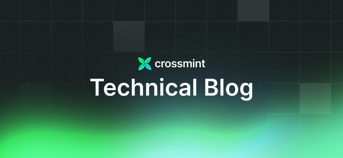 Crossmint Blog | Learn how and what to build onchain cover image