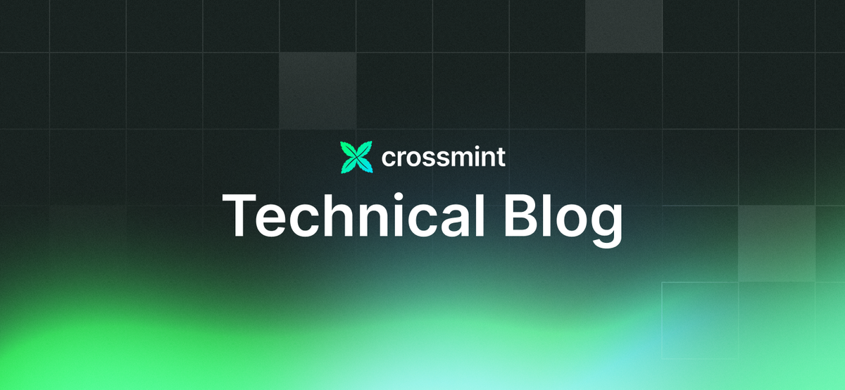 Crossmint Blog cover image