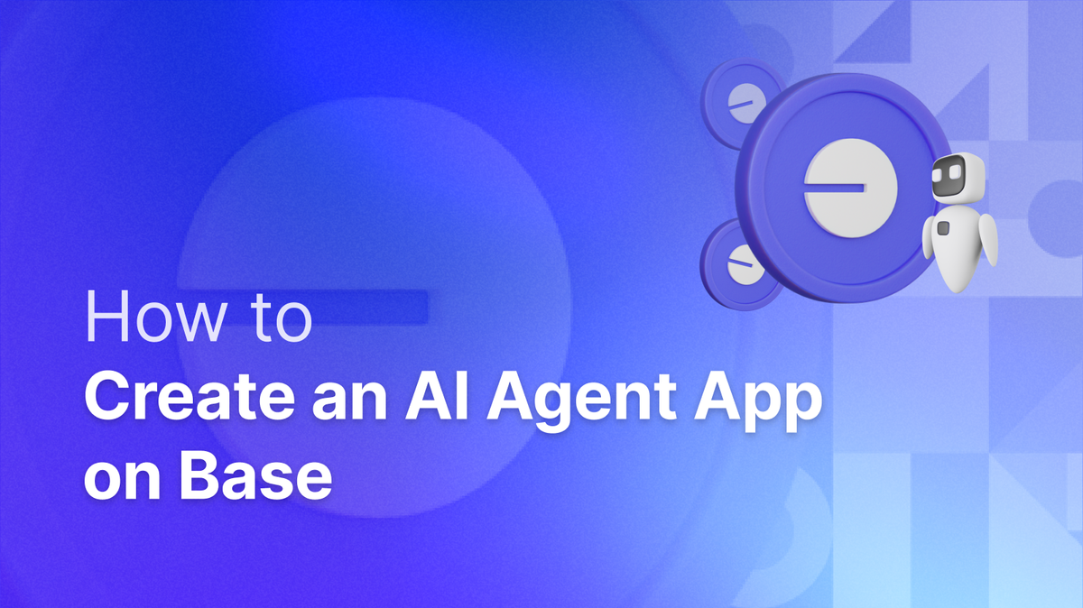 How To Create An Ai Agent App On Base