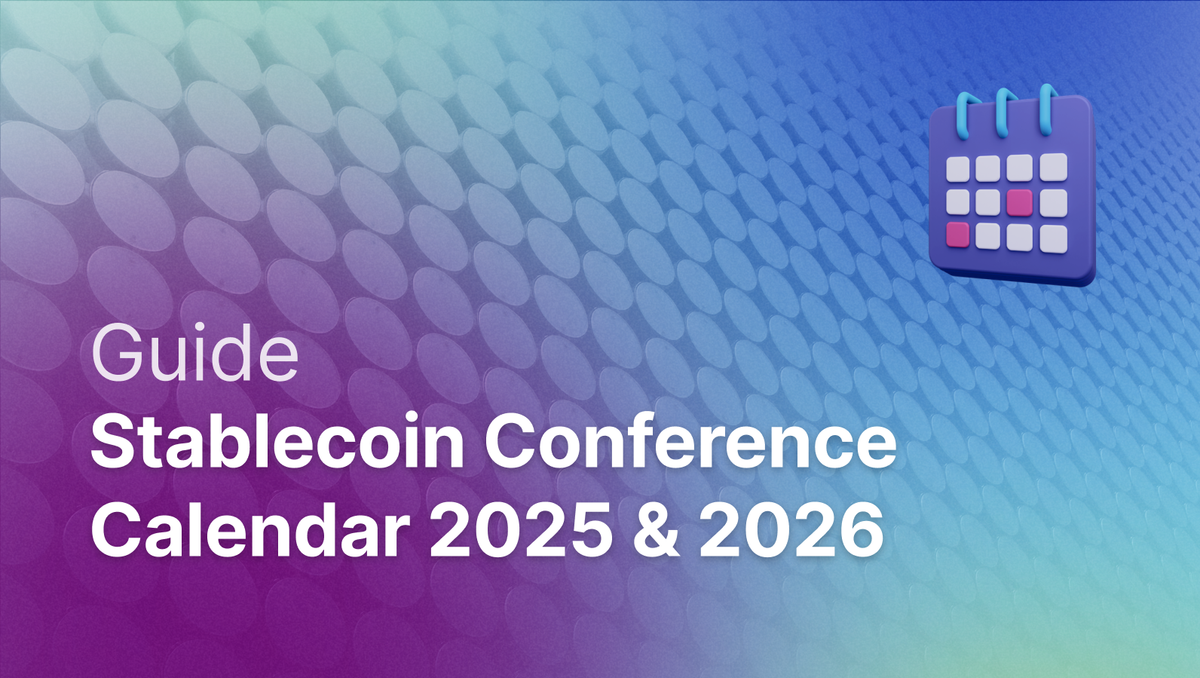 Stablecoin Conference Calendar 2026