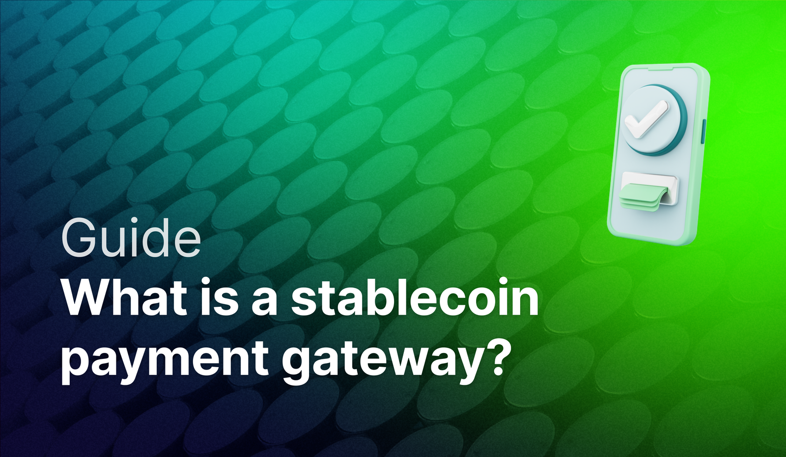 What is a stablecoin payment gateway?
