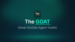 Introducing GOAT (Great Onchain Agent Toolkit) post feature image