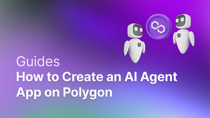 How to Create an AI Agent App on Polygon post feature image